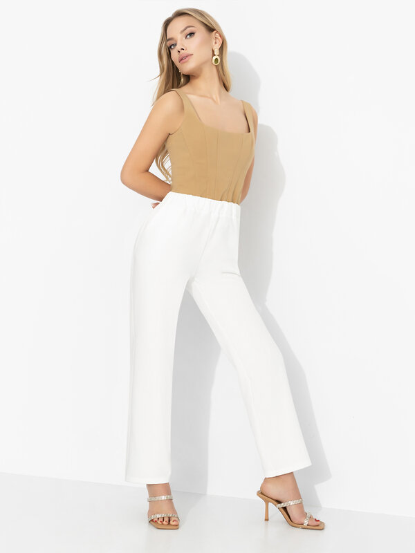 CHARUTTI Брюки 592672 12869 Белый