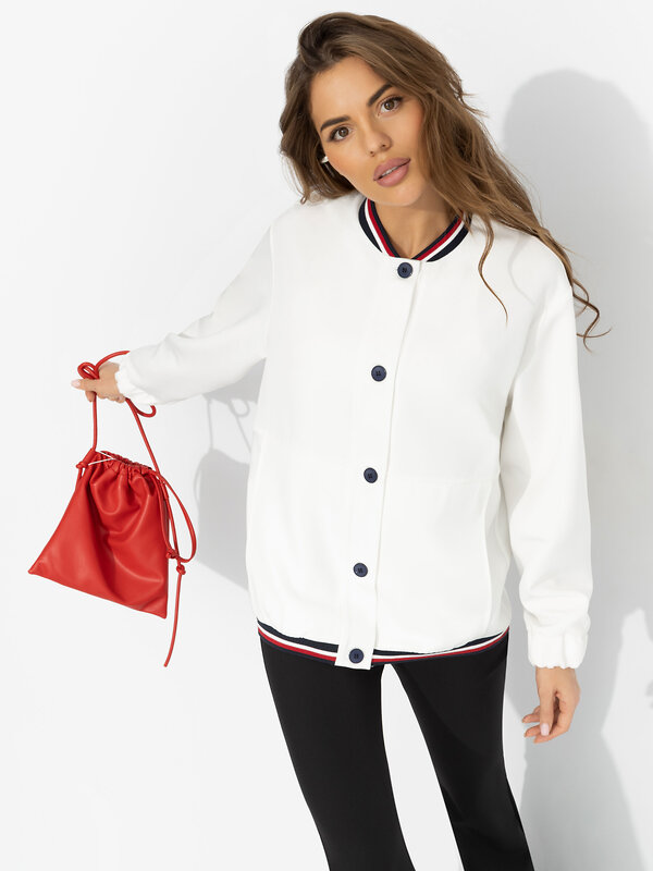 CHARUTTI Бомбер 592673 12777 Белый