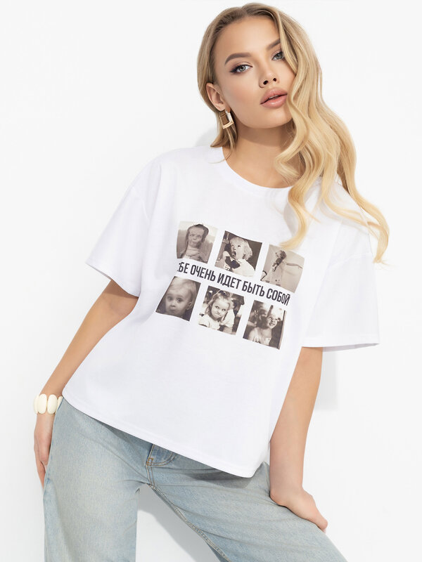 CHARUTTI Футболка 592676 12847 Белый