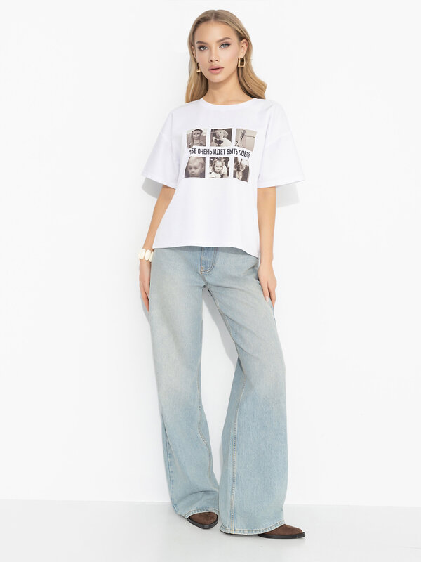 CHARUTTI Футболка 592676 12847 Белый