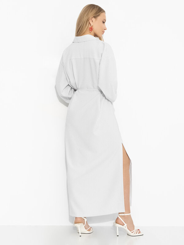 CHARUTTI Платье-рубашка 592682 12850 Белый