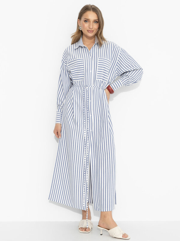 CHARUTTI Платье-рубашка 592683 12846 Белый