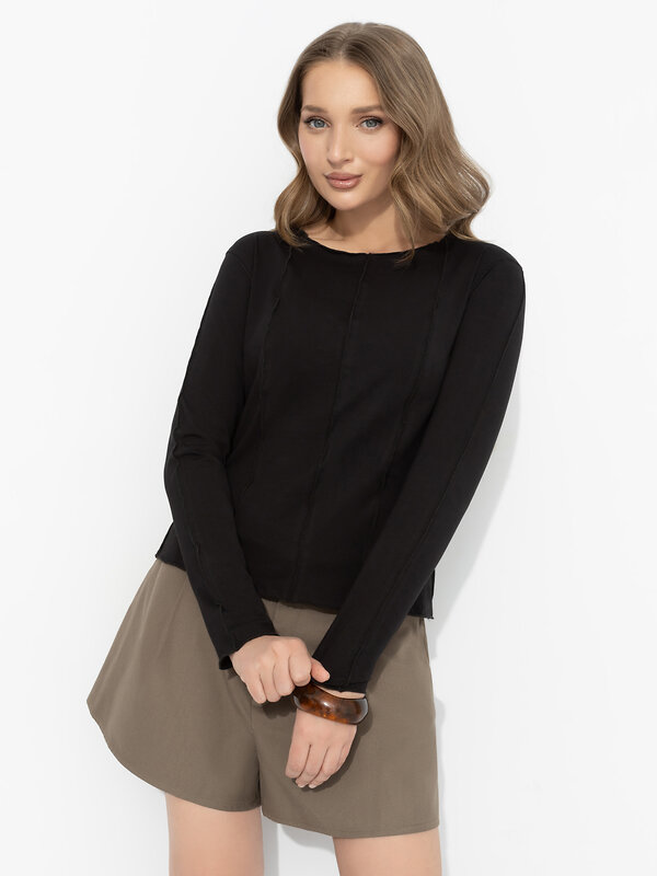 CHARUTTI Лонгслив 592685 12825 Черный