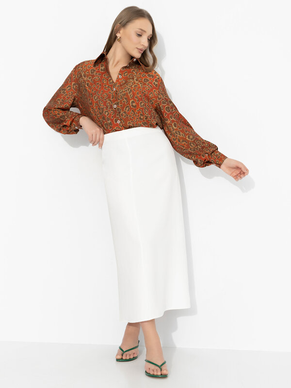 CHARUTTI Юбка 592695 12824 Белый