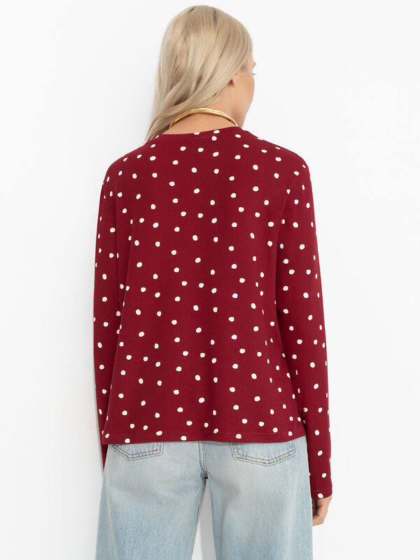 CHARUTTI Лонгслив 592697 12882 Бордовый