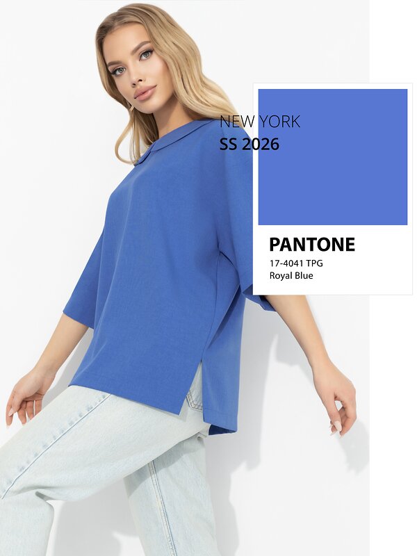 CHARUTTI Блуза 592708 12849 Синий