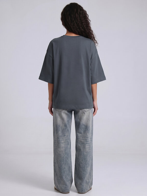 Апрель Футболка 592742 1ЖДФК5039804 темно-серый