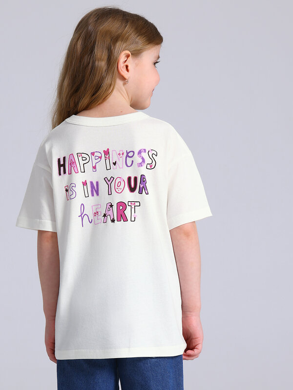 Апрель Футболка 592746 1ДДФК5059001 сливки