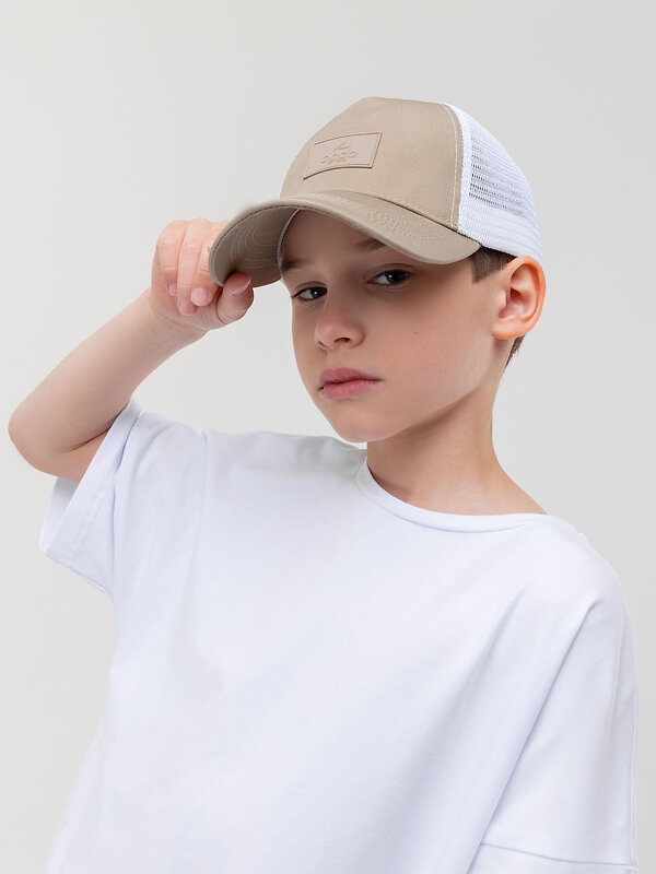 Bodo Кепка 592796 45-5MU темно-бежевый (белый)