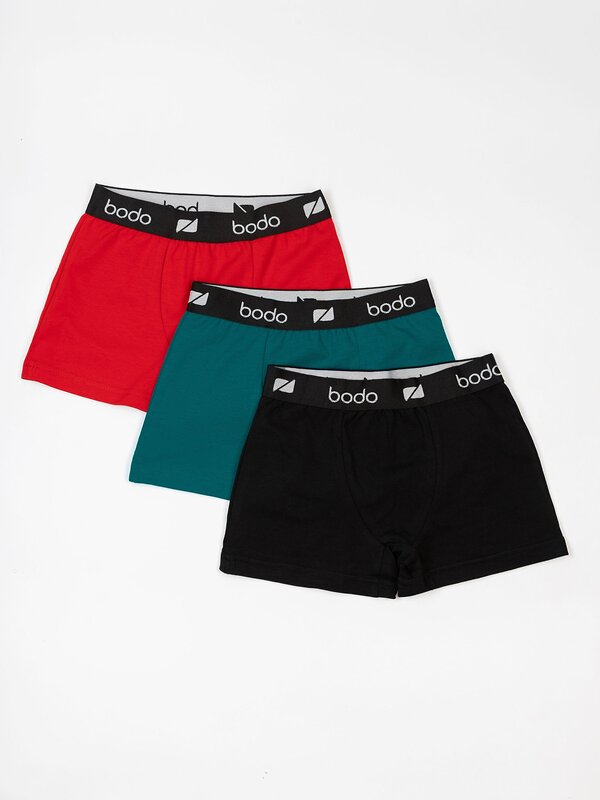 Bodo Трусы 592805 50-21MU черный/изумрудный/  красный