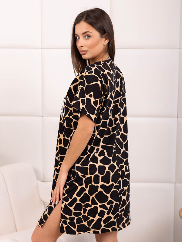 Текс-плюс Туника 592821 00-00248265 Бежевый,черный