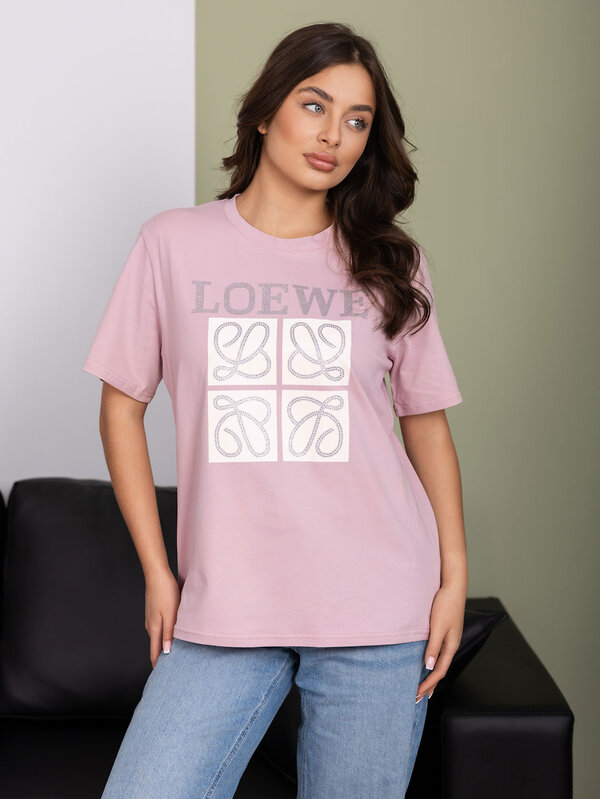 Текс-плюс Футболка 592823 00-00247387 Пудровый