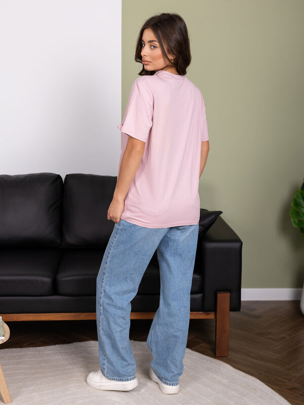 Текс-плюс Футболка 592823 00-00247387 Пудровый