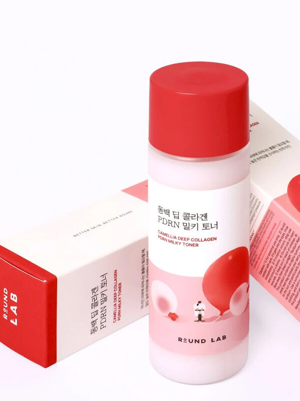ROUND LAB Увлажняющий молочный тонер с экстрактом камелии и PDRN / Collagen Camellia, 150 мл 592895 28434 