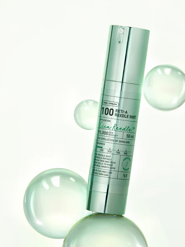 VT Cosmetics Антивозрастная бустер-сыворотка для лица с микроиглами и ретинолом / Reti-A Reedle Shot 100, 50 мл 592902 28318 