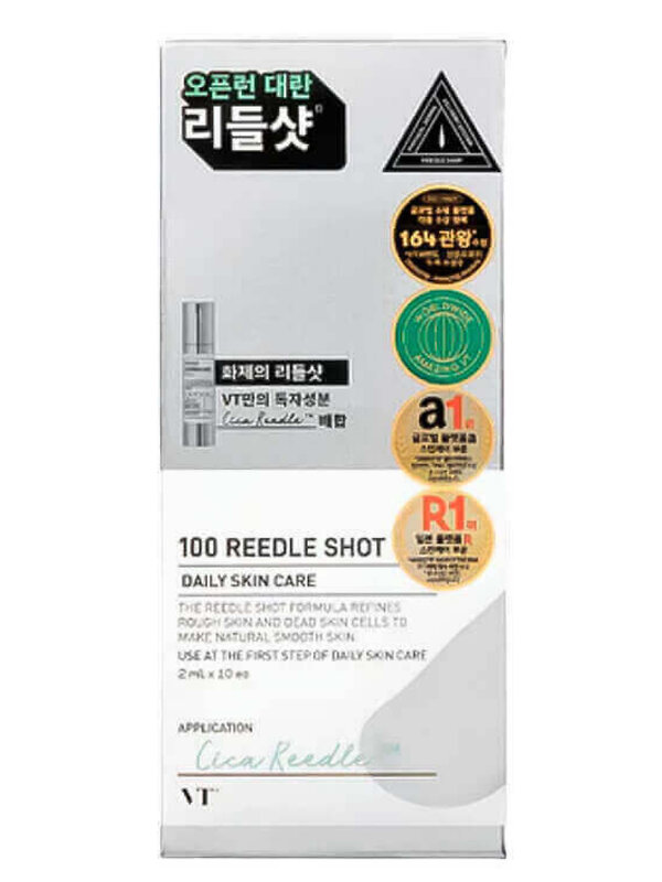 VT Cosmetics Бустер-сыворотка для лица с микроиглами: ежедневный уход / Reedle Shot 100 Stick, 10 x 2 мл 592903 28323 