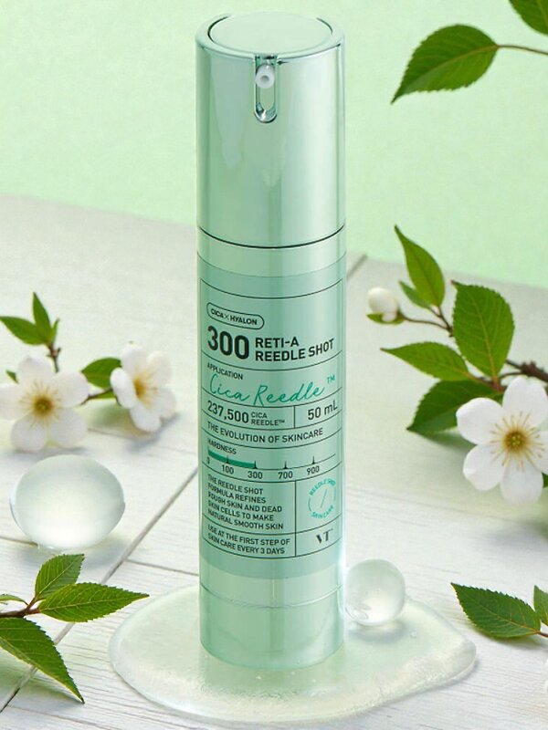 VT Cosmetics Антивозрастная бустер-сыворотка для лица с микроиглами и ретинолом / Reti-A Reedle Shot 300, 50 мл 592905 28319 