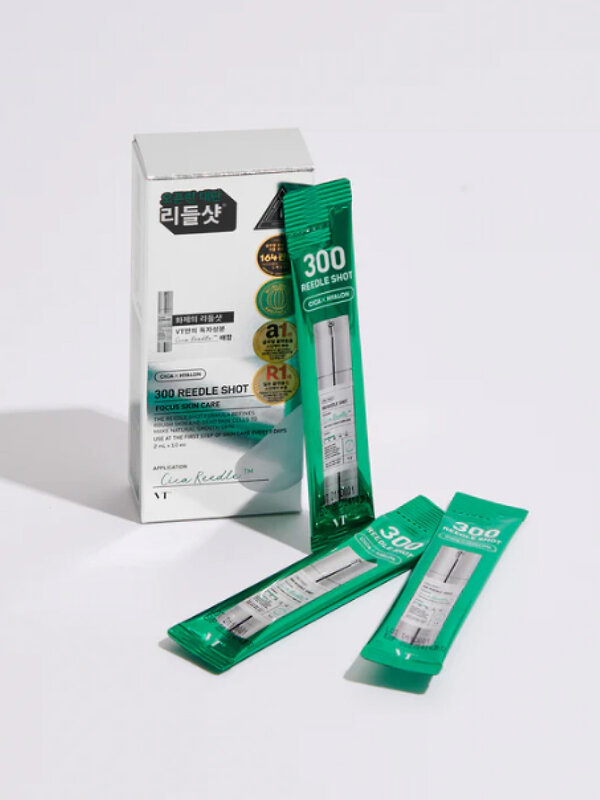 VT Cosmetics Бустер-сыворотка для лица с микроиглами / Reedle Shot 300 Stick, 10 x 2 мл 592907 28324 