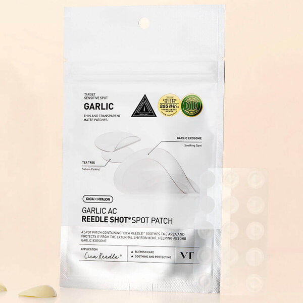 VT Cosmetics Патчи от постакне с микроиглами и чесноком / Garlic AC Reedle Shot Spot Patch, 48 шт. 592910 28505 