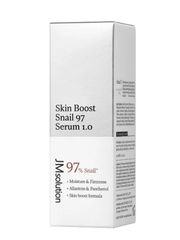 JMsolution Сыворотка для лица с муцином улитки / Skin Boost Snail 97 Serum, 30 мл 592930 28522 