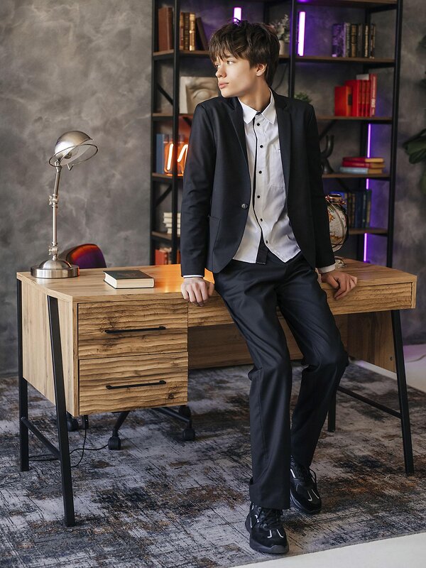 BATIK Брюки 592938 155 ш26-2 Черный