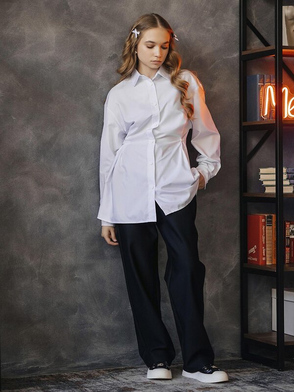 BATIK Рубашка 592942 137 ш26-1 Белый