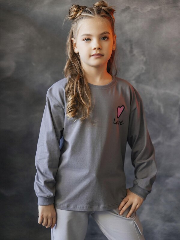 BATIK Лонгслив 592943 028/1_ЛС26 Графит