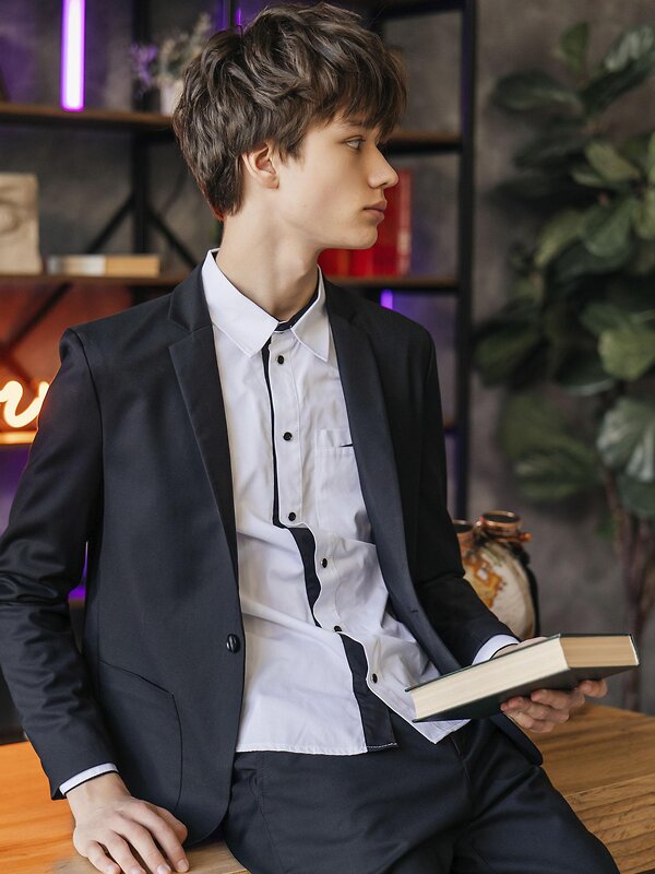 BATIK Пиджак 592951 142 ш26-2 Черный