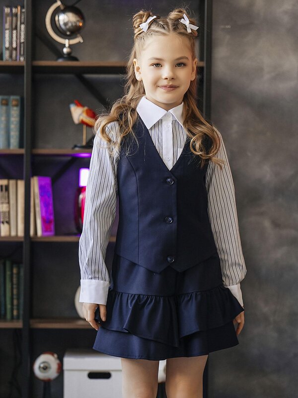 BATIK Юбка 592955 122 ш26-1 синий