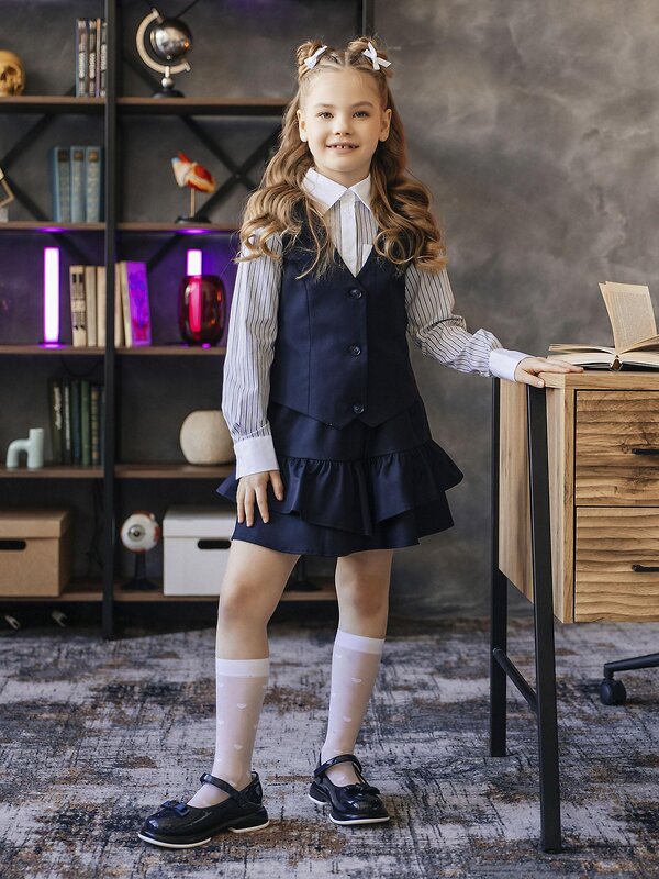 BATIK Юбка 592955 122 ш26-1 синий