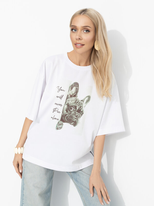 CHARUTTI Футболка 592964 12905 Белый