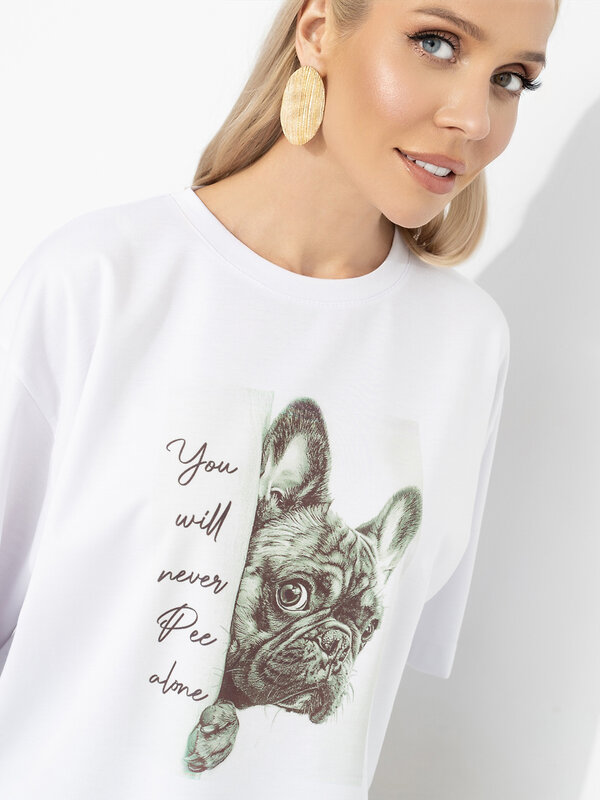 CHARUTTI Футболка 592964 12905 Белый