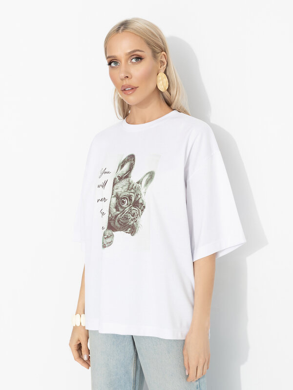 CHARUTTI Футболка 592964 12905 Белый