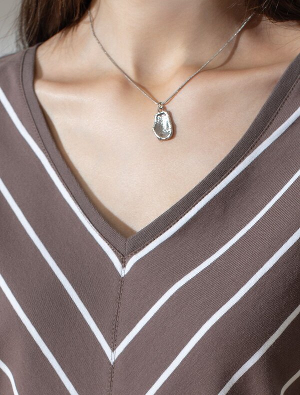 VILATTE Футболка 592983 D49.069 кофе-белый