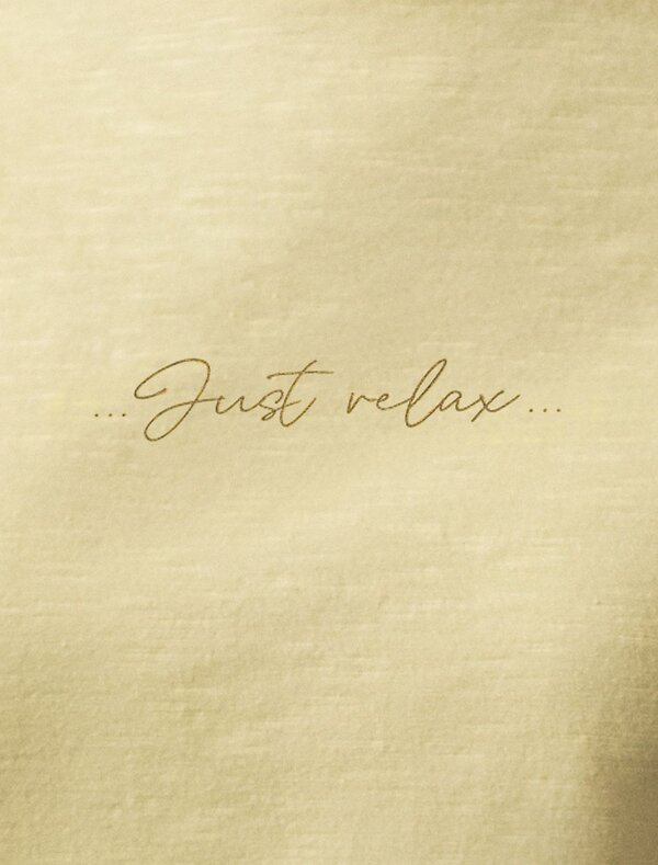 VILATTE Футболка 592986 D49.163 банан_just relax