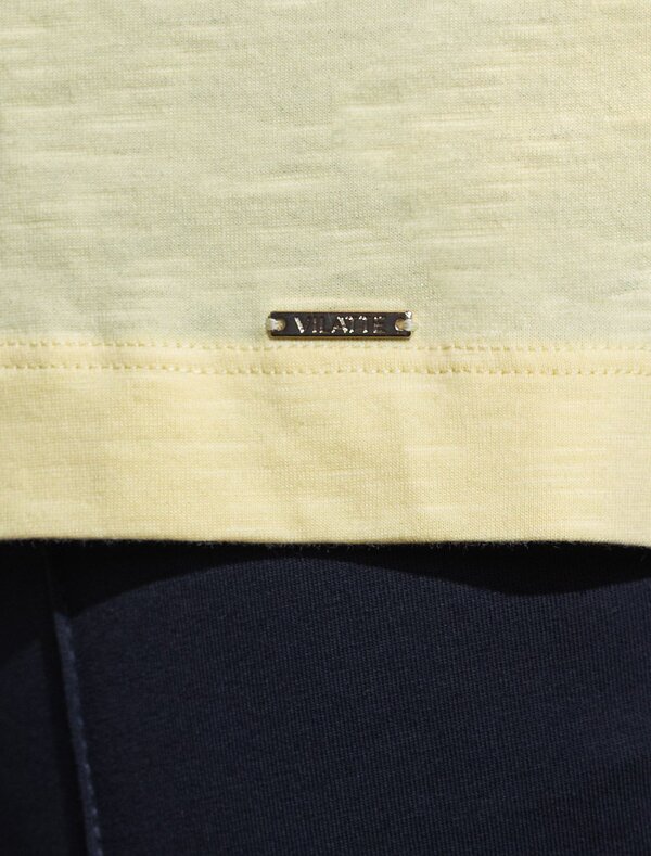 VILATTE Футболка 592988 D49.163 банановый_life_is