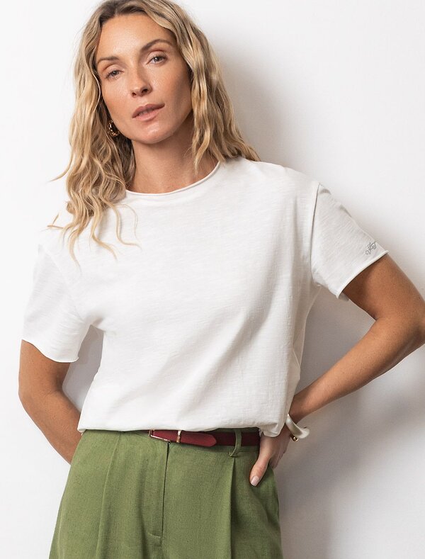 VILATTE Футболка 592990 D49.163 молочный