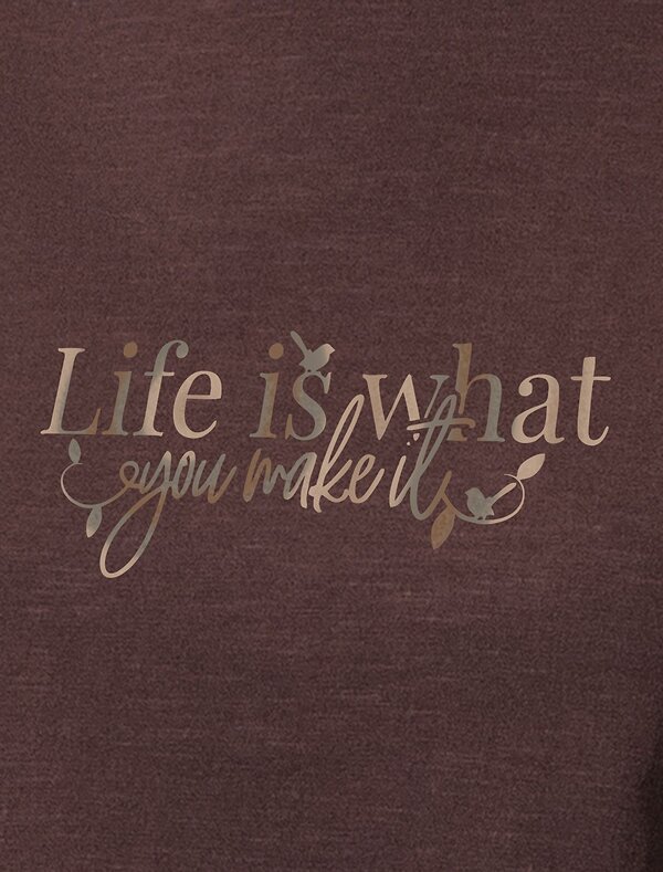 VILATTE Футболка 593000 D49.163 шоколад_life_is