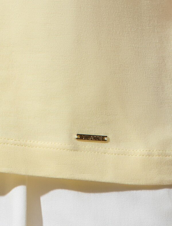 VILATTE Футболка 593002 D49.164 банановый