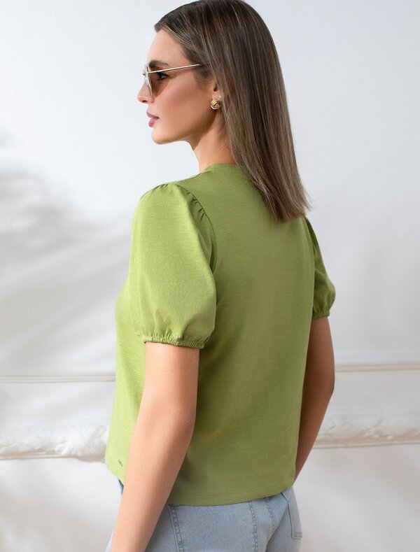 VILATTE Футболка 593005 D49.164 фисташковый