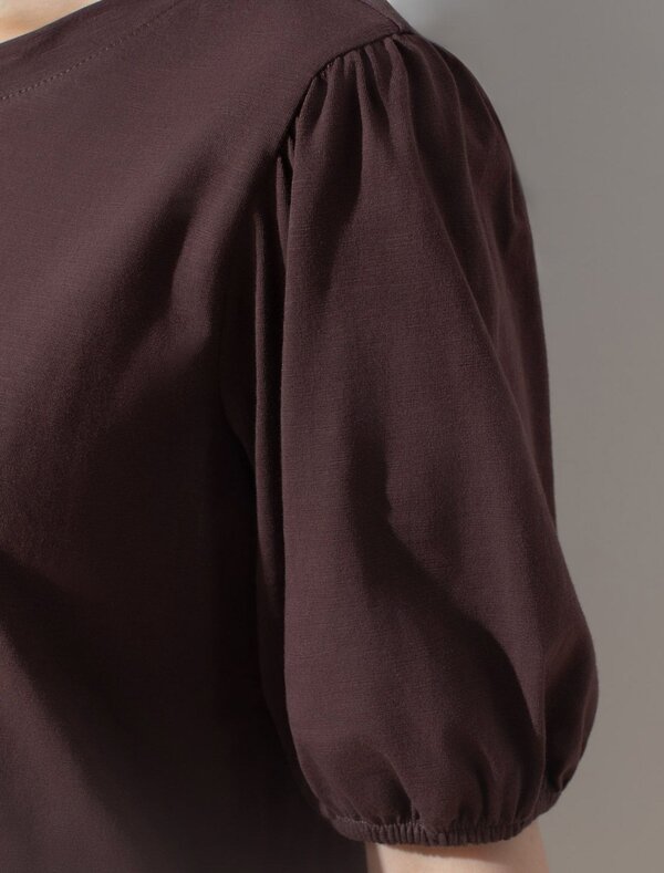 VILATTE Футболка 593006 D49.164 шоколад