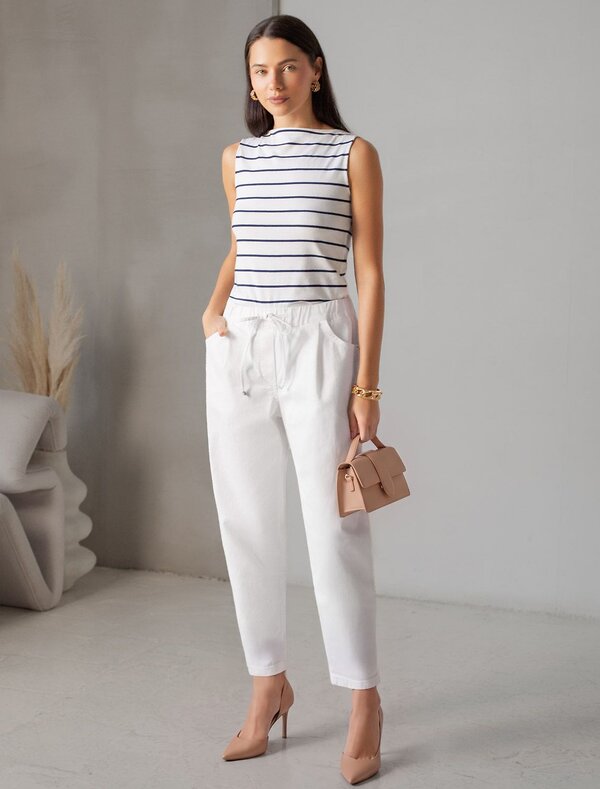 VILATTE Джинсы 593008 D54.316 белый