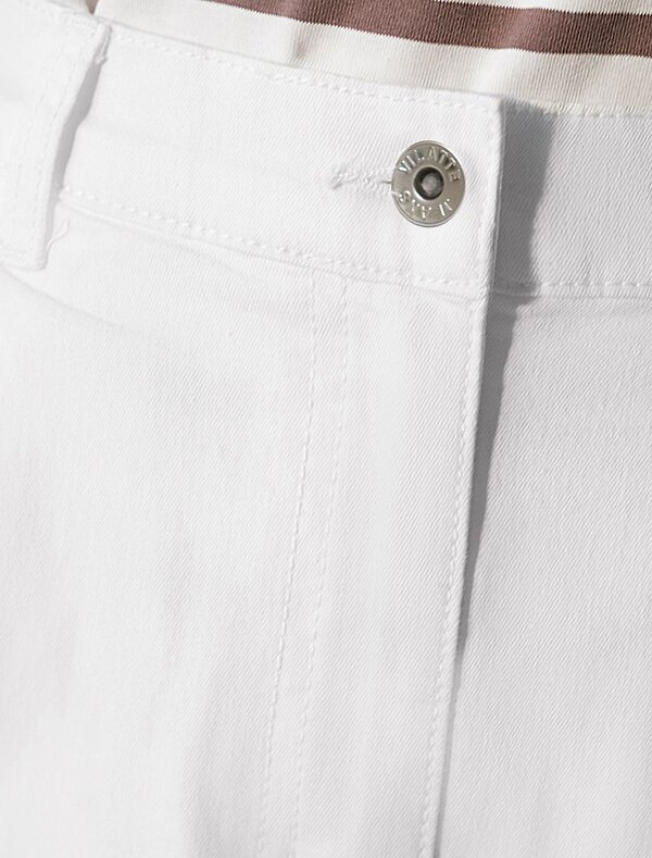 VILATTE Джинсы 593011 D54.318 белый