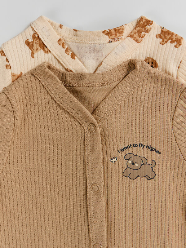 MARK FORMELLE Комбинезон 593276 14012-2 ирландский крем +собачки на молочном