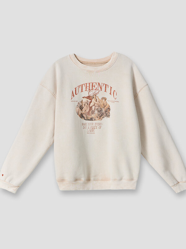 MARK FORMELLE Свитшот 593376 122530 ACID WASH античный +печать