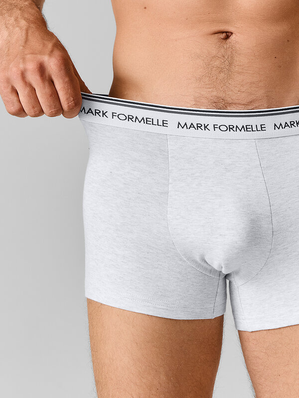 MARK FORMELLE Трусы 593454 411228-2 св.серый меланж +затмение