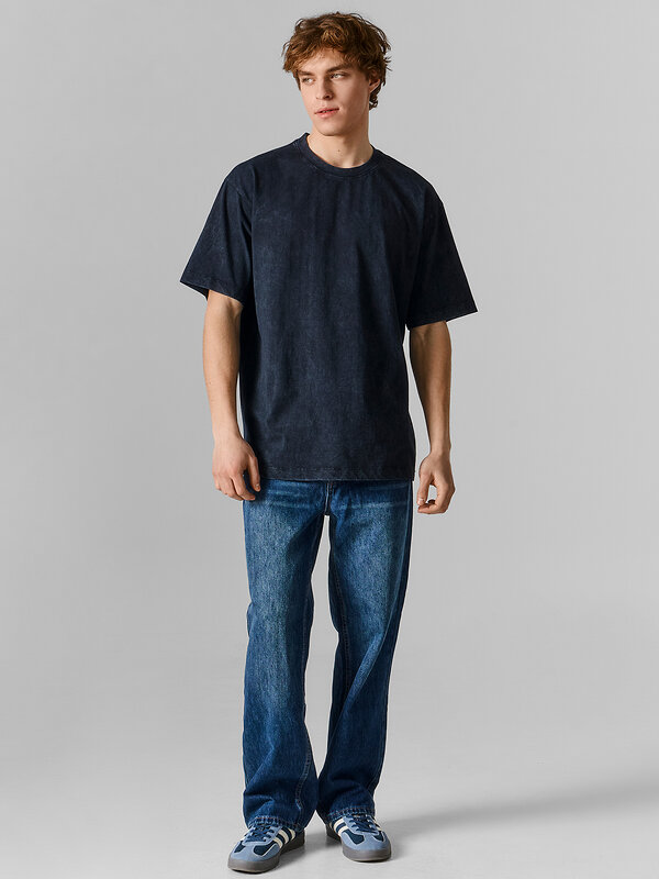 MARK FORMELLE Футболка 593485 111858 ACID WASH черный +печать