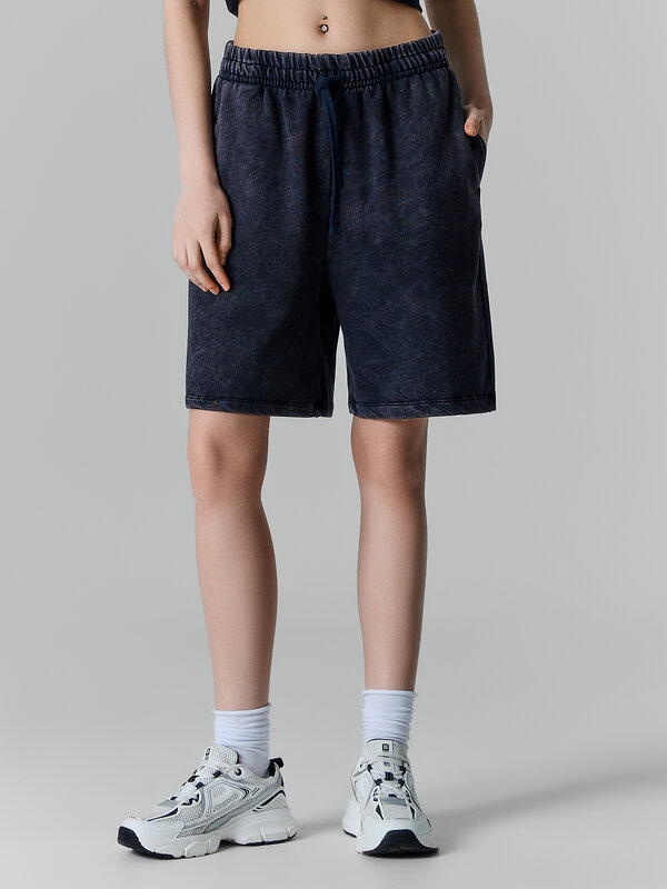 MARK FORMELLE Шорты 593511 132316 ACID WASH неви