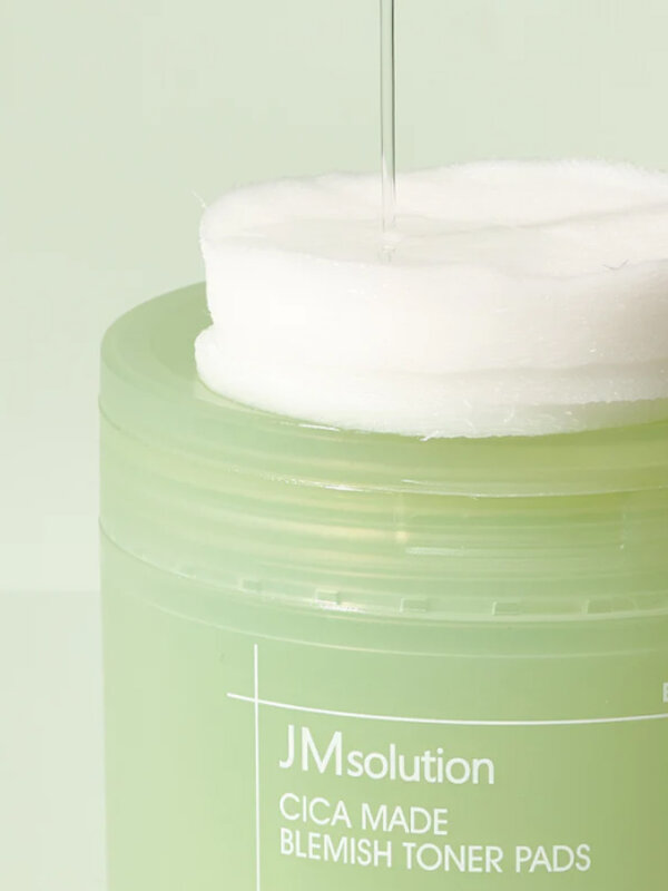 JMsolution Успокаивающие тонер-пэды для лица с центеллой / Cica Made Blemish Toner Pads, 100 шт. 593713 28525 