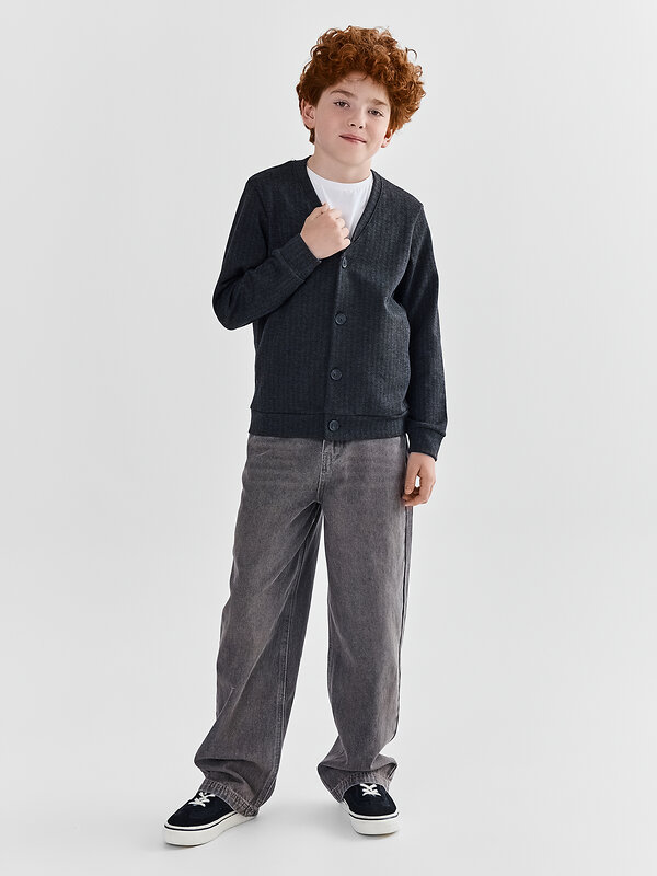 MARK FORMELLE Жакет 593931 363337 елочка черно -серая